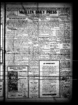 McAllen Daily Press (McAllen, Tex.), Vol. 4, No. 134, Ed. 1 Saturday, April 26, 1924