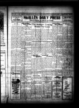 McAllen Daily Press (McAllen, Tex.), Vol. 4, No. 196, Ed. 1 Wednesday, July 9, 1924