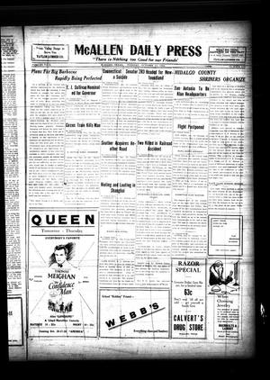 McAllen Daily Press (McAllen, Tex.), Vol. 4, No. 278, Ed. 1 Tuesday, October 14, 1924