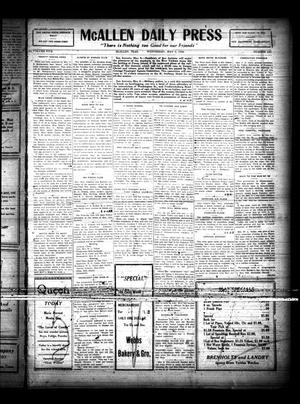 McAllen Daily Press (McAllen, Tex.), Vol. 5, No. 123, Ed. 1 Wednesday, May 6, 1925