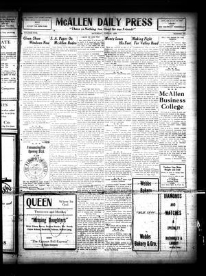 McAllen Daily Press (McAllen, Tex.), Vol. 5, No. 161, Ed. 1 Saturday, June 27, 1925