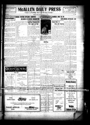 McAllen Daily Press (McAllen, Tex.), Vol. 5, No. 236, Ed. 1 Thursday, September 24, 1925