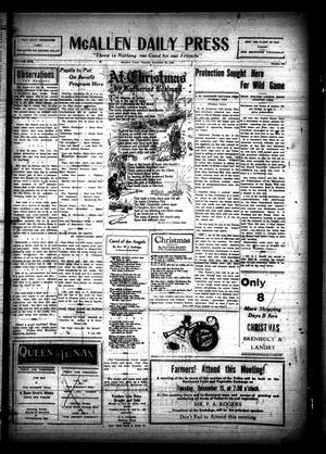 McAllen Daily Press (McAllen, Tex.), Vol. 5, No. 302, Ed. 1 Tuesday, December 15, 1925