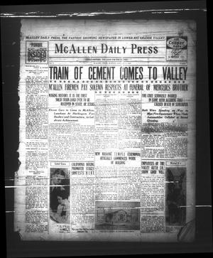 Primary view of object titled 'McAllen Daily Press (McAllen, Tex.), Vol. 6, No. 1, Ed. 1 Sunday, January 2, 1927'.