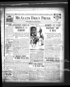 Primary view of object titled 'McAllen Daily Press (McAllen, Tex.), Vol. 6, No. 6, Ed. 1 Friday, January 7, 1927'.
