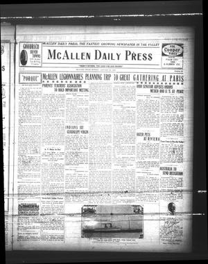McAllen Daily Press (McAllen, Tex.), Vol. 6, No. 26, Ed. 1 Monday, January 31, 1927