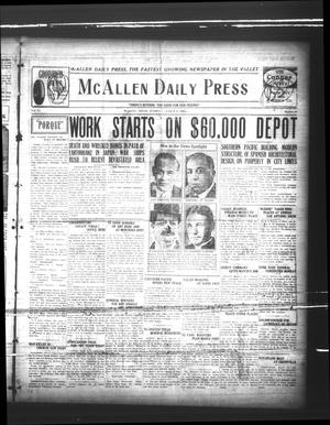 McAllen Daily Press (McAllen, Tex.), Vol. 6, No. 57, Ed. 1 Tuesday, March 8, 1927