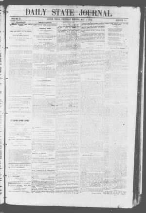 Primary view of object titled 'Daily State Journal. (Austin, Tex.), Vol. 2, No. 84, Ed. 1 Thursday, May 4, 1871'.