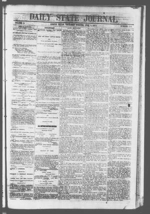 Primary view of object titled 'Daily State Journal. (Austin, Tex.), Vol. 2, No. 114, Ed. 1 Thursday, June 8, 1871'.