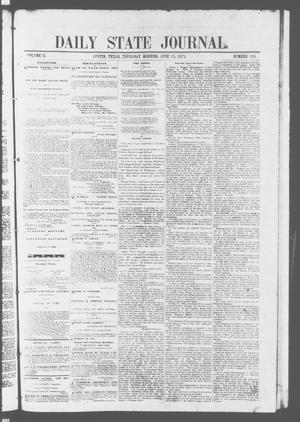 Primary view of object titled 'Daily State Journal. (Austin, Tex.), Vol. 2, No. 120, Ed. 1 Thursday, June 15, 1871'.