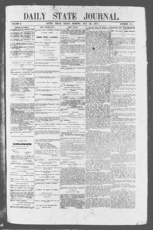 Daily State Journal. (Austin, Tex.), Vol. 2, No. 155, Ed. 1 Friday, July 28, 1871