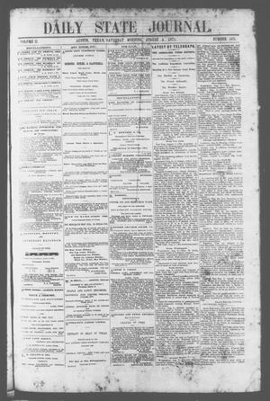 Primary view of object titled 'Daily State Journal. (Austin, Tex.), Vol. 2, No. 162, Ed. 1 Saturday, August 5, 1871'.