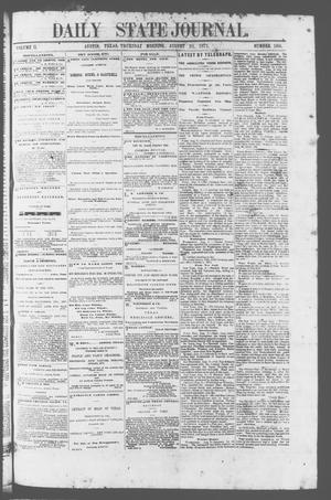 Daily State Journal. (Austin, Tex.), Vol. 2, No. 166, Ed. 1 Thursday, August 10, 1871