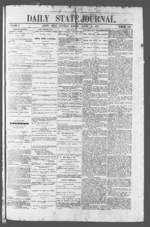 Daily State Journal. (Austin, Tex.), Vol. 2, No. 168, Ed. 1 Saturday, August 12, 1871