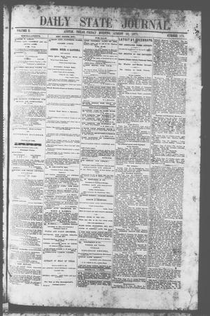 Daily State Journal. (Austin, Tex.), Vol. 2, No. 173, Ed. 1 Friday, August 18, 1871
