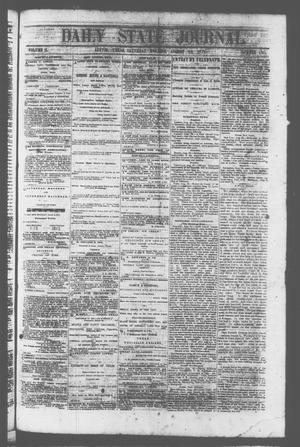 Primary view of object titled 'Daily State Journal. (Austin, Tex.), Vol. 2, No. 180, Ed. 1 Saturday, August 26, 1871'.