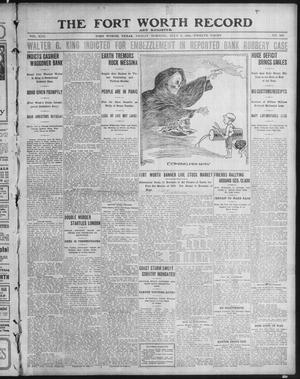 The Fort Worth Record and Register (Fort Worth, Tex.), Vol. 13, No. 259, Ed. 1 Friday, July 2, 1909
