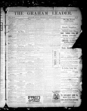 The Graham Leader. (Graham, Tex.), Vol. 18, No. 6, Ed. 1 Wednesday, September 6, 1893