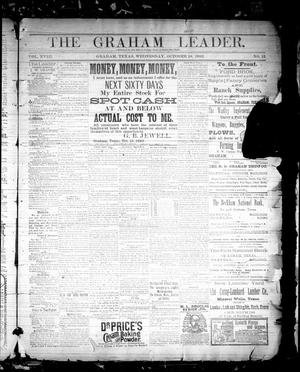 The Graham Leader. (Graham, Tex.), Vol. 18, No. 12, Ed. 1 Wednesday, October 18, 1893