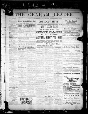The Graham Leader. (Graham, Tex.), Vol. 18, No. 30, Ed. 1 Wednesday, December 13, 1893
