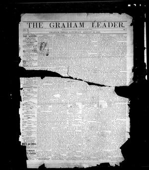 The Graham Leader. (Graham, Tex.), Vol. 20, No. 1, Ed. 1 Saturday, August 10, 1895