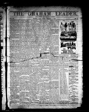 The Graham Leader. (Graham, Tex.), Vol. 20, No. 27, Ed. 1 Friday, February 7, 1896
