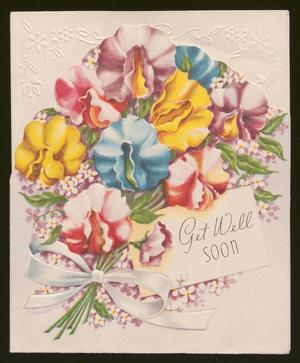 [Get Well Card from Mrs. Ray Freed and Ben Levy to Isaac H. Kempner, 1955]
