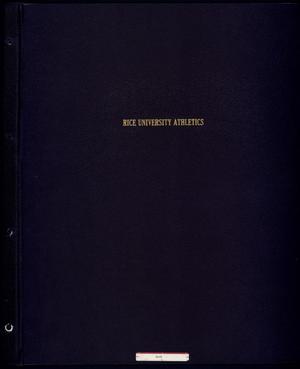 [Rice University Athletics Scrapbook: 1988-1989]