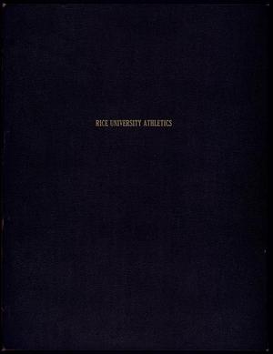 [Rice University Athletics Scrapbook: 1978-1980]