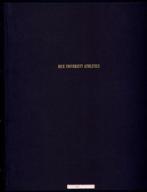 [Rice University Athletics Scrapbook: 1987-1988]