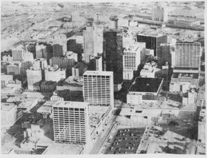 Aerial View of Downtown Fort Worth