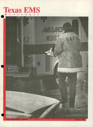 Primary view of object titled 'Texas EMS Messenger, Volume 12, Number 1, January 1991'.