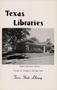 Thumbnail image of item number 1 in: 'Texas Libraries, Volume 18, Number 8, October 1956'.