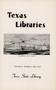 Journal/Magazine/Newsletter: Texas Libraries, Volume 19, Number 5, May 1967