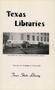 Primary view of Texas Libraries, Volume 19, Number 6, June 1957