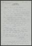 Primary view of [Letter from Denny Kempner to Mr. and Mrs. I. H. Kempner, October 19, 1956]