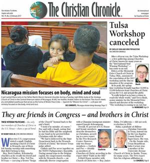 Primary view of object titled 'The Christian Chronicle (Oklahoma City, Okla.), Vol. 74, No. 2, Ed. 1 Wednesday, February 1, 2017'.