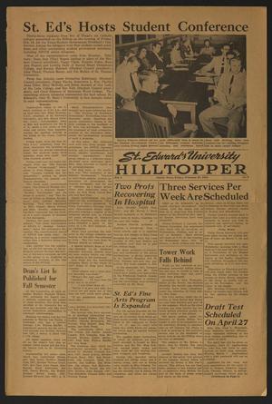 Hilltopper (Austin, Tex.), Vol. 8, No. 9, Ed. 1 Friday, February 25, 1955