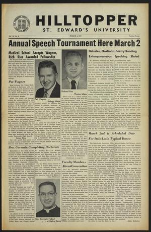 Hilltopper (Austin, Tex.), Vol. 16, No. 9, Ed. 1 Friday, March 1, 1957