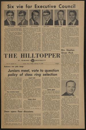 The Hilltopper (Austin, Tex.), Vol. 51, No. 14, Ed. 1 Friday, February 24, 1967