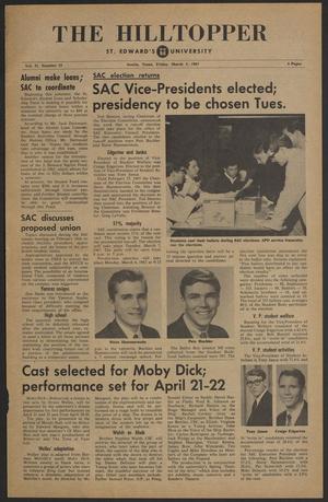 The Hilltopper (Austin, Tex.), Vol. 51, No. 15, Ed. 1 Friday, March 3, 1967