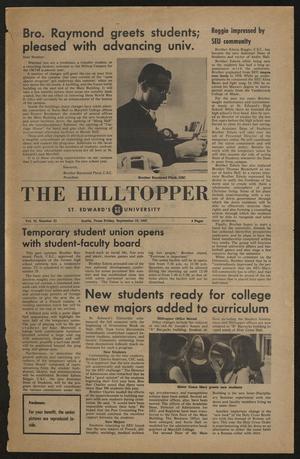 The Hilltopper (Austin, Tex.), Vol. 52, No. 22, Ed. 1 Friday, September 15, 1967