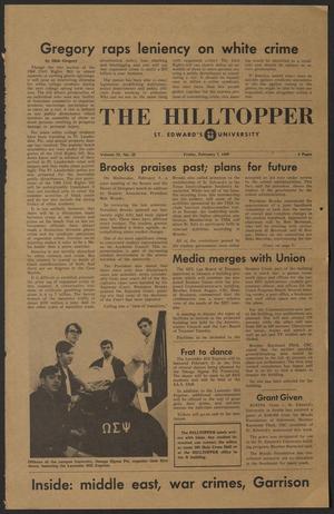 The Hilltopper (Austin, Tex.), Vol. 53, No. 25, Ed. 1 Friday, February 7, 1969