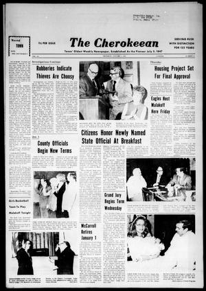The Cherokeean. (Rusk, Tex.), Vol. 125, No. 31, Ed. 1 Thursday, January 4, 1973