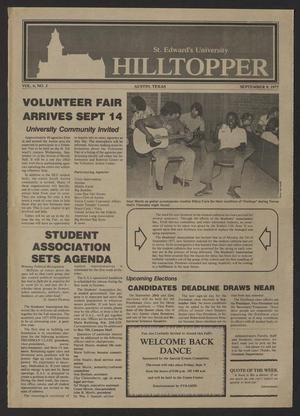 St. Edward's University Hilltopper (Austin, Tex.), Vol. 6, No. 2, Ed. 1 Friday, September 9, 1977