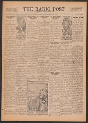 The Radio Post (Fredericksburg, Tex.), Vol. 13, No. 44, Ed. 1 Friday, July 12, 1935