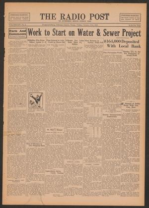 The Radio Post (Fredericksburg, Tex.), Vol. 14, No. 5, Ed. 1 Friday, October 11, 1935