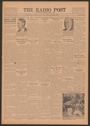 The Radio Post (Fredericksburg, Tex.), Vol. 14, No. 38, Ed. 1 Friday, May 29, 1936