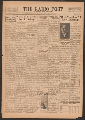 The Radio Post (Fredericksburg, Tex.), Vol. 14, No. 47, Ed. 1 Friday, July 31, 1936
