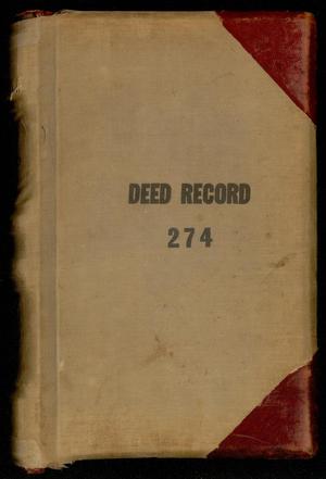 Travis County Deed Records: Deed Record 274